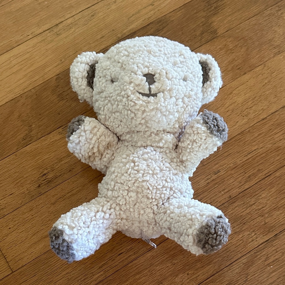 Plush Cream SNOO Teddy Bear with Brown Accents